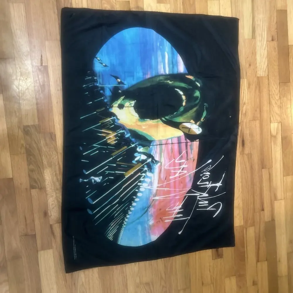 PINK FLOYD - THE WALL FLAG BANNER TAPESTRY FABRIC POSTER vintage 1982